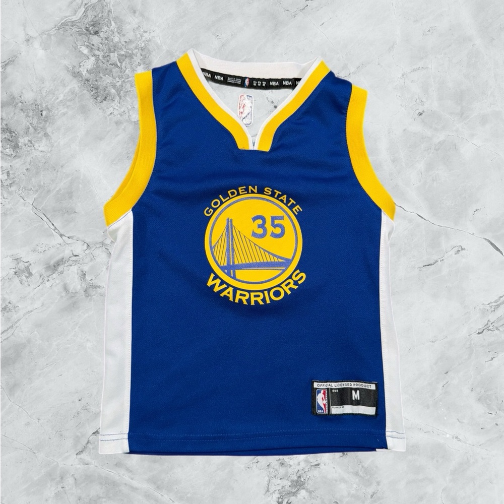 Golden State Warriors Jersey Kids Youth Size Medium Kevin Durant NBA Jersey